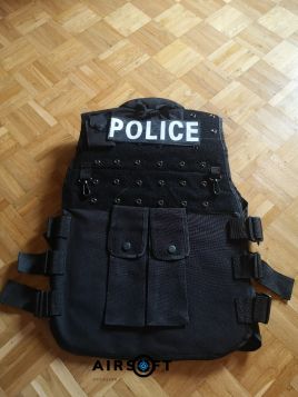 Gilet police d'airsoft ou paintball