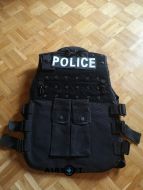 Gilet police d'airsoft ou paintball