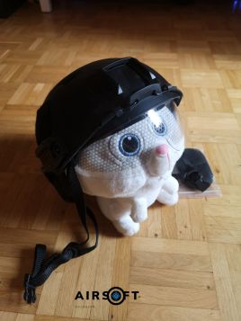 Casque avec visière 