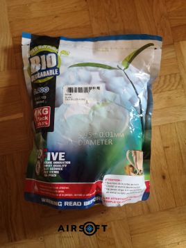 Sac de billes biodégradable calibre 6mm 1kg