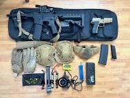 Pack Airsoft complet (plein air/CQB)