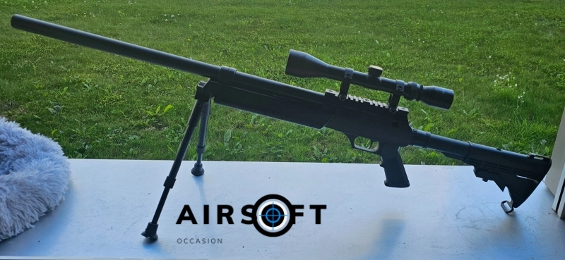 Pack complet sniper airsoft MB06D + accessoires (é