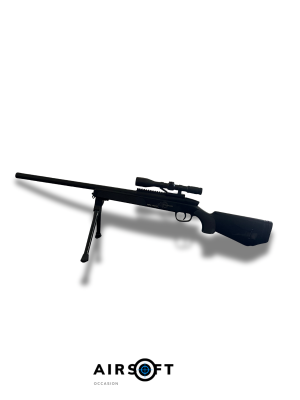 Vente lots : sniper, pistolet semi-auto, billes