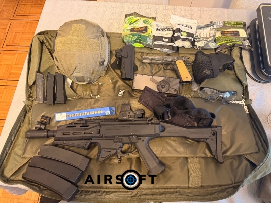 À vendre ASG CZ Scorpion EVO 3 ATEK, AEG, Black