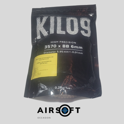 Billes de précision 0,28 g (6 mm) – 3570 Ord.