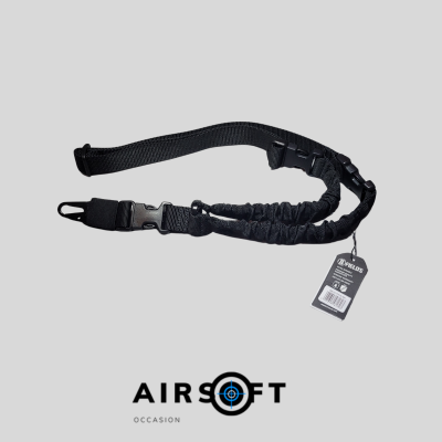 Sangle 1 point Bungee renforcée – Noir